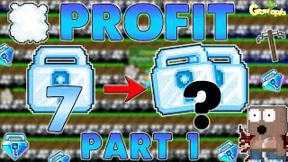 New Mass Project Making 4300 Clouds Trees, Profit??? - Clouds Mass Part (1/2) - Growtopia