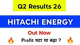 Hitachi Energy Q2 Results | Hitachi Energy Share Latest News | Hitachi Energy Results