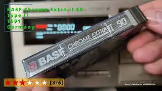 BASF Chrome Extra II 60 Type II Germany 1991_Compact Cassette