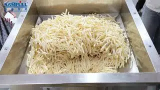 Automatic Vffs Machine With Multi-heads Weigher For Packing 1500g Frozen Fries 立式多头秤包冷冻薯条1.5千克  高清