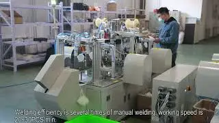 Semi auto Headband Welding Machine for Foldable Mask