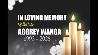 The late Aggrey Wanga Burial