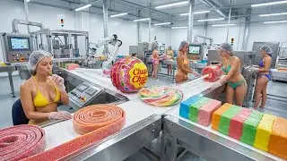 🍭 Inside a Chupa Chups Factory | Candy Manufacturing | Factory Frenzy