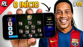 UPANDO UMA CONTA do ZERO SEM GASTAR NADA no EFOOTBALL 2025 MOBILE - Ep.01