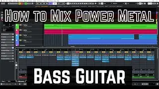 How to Mix Power Metal - 08 - Bass Guitar