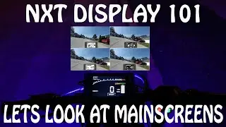 NXT Ebike Touch Screen Display - Lets Look at the Main Screens