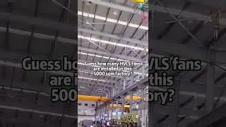 HVLS Fans Made in China , Energy-Efficient Cooling for Factories & Warehouses.#industrial #fan #hvls