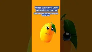 I tried ordering a male from USPS with an extra extra extra large package #corporatecronyism