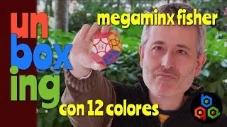 UNBOXING MEGAMINX FISHER CON 12 COLORES | EL FENIX RENACE DE SUS CENIZAS | RUBIK