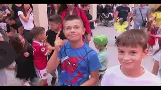 Panorama Vranjske Banje - Šarenilo dečjih kostima na maskenbalu u Vranjskoj Banji 12 08 2022