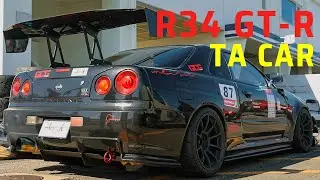 R34 GT R Time Attack Car [Attack Tsukuba]