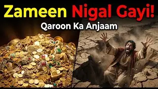 Duniya Ka Sabse Ameer Aadmi Jise Zameen Nigal Gayi | Story of Qaroon