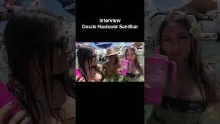 Interview at Haulover sandbar #pachangaplusplus #hauloversandbar #miamiboatlife #boating #miami