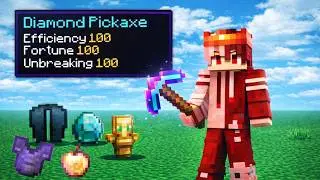 Minecraft But Every Time I Take Damage I Get OP Loot 😈🔥 | Insane Mod Challenge