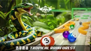 Shrubland Run: Epic Marble Racing Adventure through the Amazon Rainforest! 🌿🏁 | Marble Magic