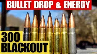 300 Blackout Bullet Drop & Energy Explained [Subsonic & Supersonic]