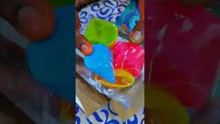 unboxing Royals Silicone Mix Shapes Muffin, Cupcake, Jelly, dhokla Moulds, 4 Multicolour #trending
