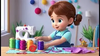 Where Did the Yellow Button Roll | Nursery Rhymes for Kids & Baby Songs