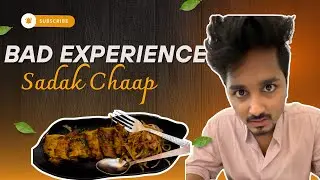 .😞 Bad Dinner Experience at Sadak Chaap Veg | Honest Review + Movie Dhurandhar Reaction 🎥