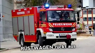 [Gong & Durchsage] RÜSTWAGEN + RTW BF München FW5 Ramersdorf