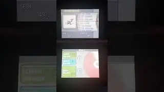 I complete my national pok&eacute;dex on Platinum version #pokemon #pokemonplatinum