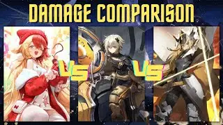 Gronru, Ciel & Beverly Damage Comparison  | Alchemy Stars