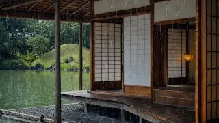  Peaceful Japanese Village Rain for Sleeping
