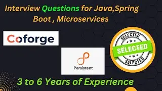 15 каверзных вопросов для собеседования по Java | Собеседование в Coforge, Persistent Sys 2025 #c...