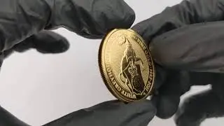 2021 1 oz Gold Queen's Beasts White Greyhound of Richmond Coin at Bullion Exchanges