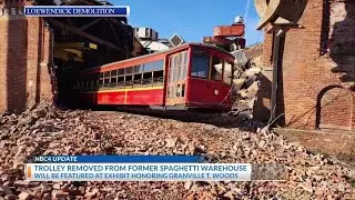 Spaghetti Warehouse trolley saved from demolition