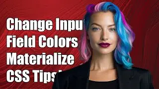 How to Change Default Input Field Colors in Materialize.css