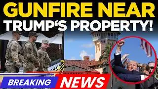 MAR-A-LAGO SHOOTING LIVE | Man Killed After Breaching Security at Trump's Property | World News