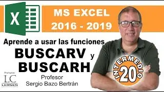 Curso GRATUITO de EXCEL INTERMEDIO | Parte 20 | Aprende a usar las funciones BUSCARV y BUSCARH