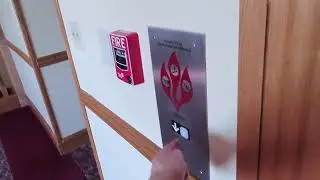 Dover Impulse hydraulic elevator at Goodnow hall, Grinnell college, Grinnell IA