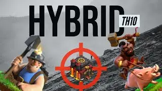TH10 Hybrid (Miner + Hog + Healer): Best Attack Strategy of 2020 with SIEGE BARRACKS !!!