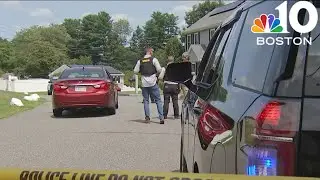Search continues for man accused of flashing gun at USPS worker