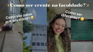 Cristã na faculdade 👩🏽‍🎓🤍| Um papo de crentes estudantes