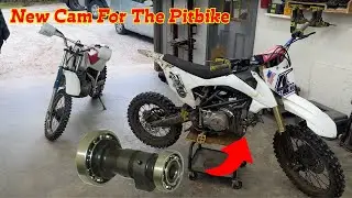 Putting a cam in a chinese pit bike