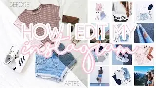 How I Edit My Instagram (Layouts/White Background) ♡ ELORABEE