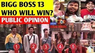 Bigg Boss 13 Winner, Public Reaction, Bigg Boss 13 Winner Public Opinion, Bigg Boss 13 Finale, BB 13