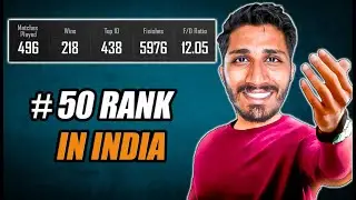 #50 TOP IN INDIA 🔥|| BGMI LIVE TELUGU ||   #shoutoutyt #reels #telugulive #bgmi #pubg