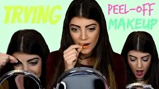 Trying Peel Off Makeup | katerinaop22