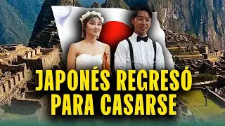 Japon&eacute;s regres&oacute; a Cusco para casarse: Fue el primer extranjero en visitar Machu Picchu en pandemia