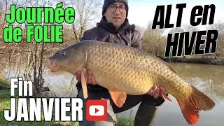 COMMENT REUSSIR un AMORCAGE ALT en HIVER | PECHE de la CARPE en RIVIERE