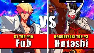 GGST | Fub (Ky) VS Hotashi (Nagoriyuki) | Guilty Gear Strive High level gameplay