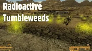Вырезанные радиоактивные перекати-поле в Fallout: New Vegas