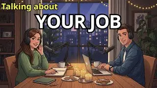How to Talk About Your Job in English | Daily Work Vocabulary & Speaking | English Podcast