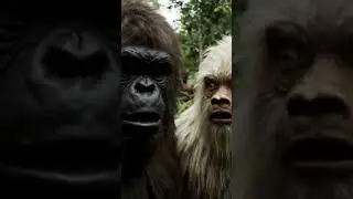 bigfoot and yeti deep in the jungle on a coco farm ❄️❄️❄️🌨️😳😳🤯🤯 #bigfoot #yeti #viral #trending