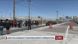 DHS conducting 'targeted enforcement' operation.