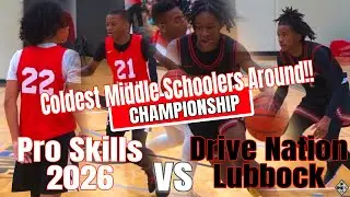 Nike Pro Skills 2026 vs Drive Nation Lubbock‼️ Middle Schoolers‼️#basketball #middleschool #IMCOMING